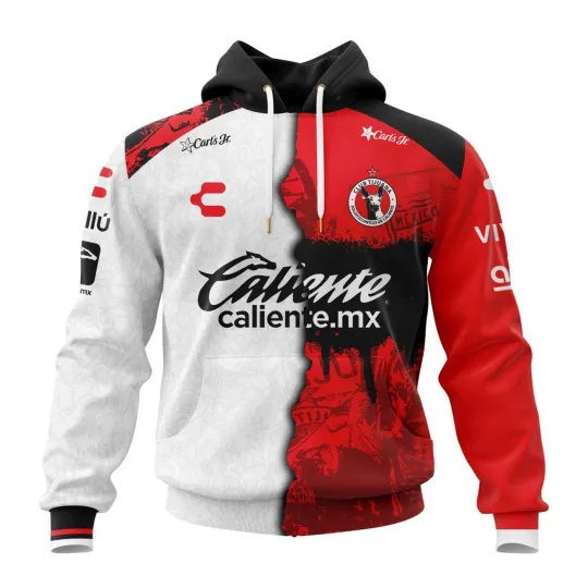 Discover Personalized Club Tijuana 25/26 Home Mix Away Hoodie Pullover Fan Gear Gift