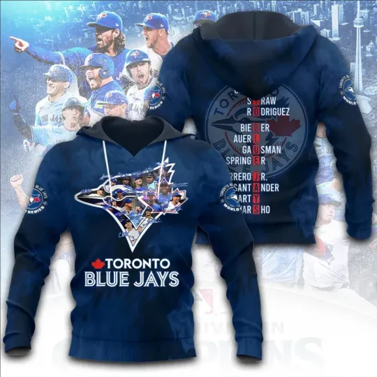 Discover Jays World Series 2025 3D Apparel Hoodie
