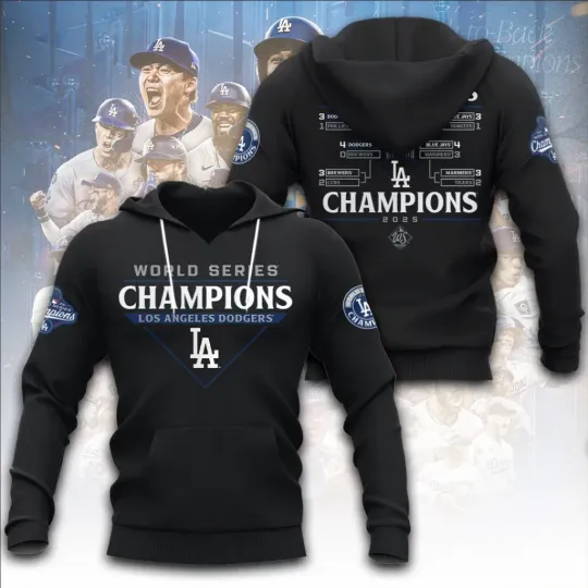 Discover Dodgers World Series 2025 3D Apparel