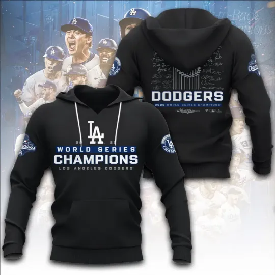 Dodgers World Series 2025 3D Apparel
