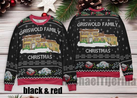Griswold Family Christmas National Lampoon Ugly Sweater, Merry National Lampoon's Sweater, Cousin Eddie Christmas Sweater