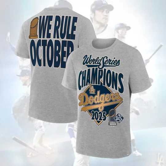 Discover Los Angeles Dodgers 2025 World Series Champions Locker Room Both Side