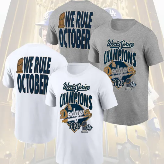 Discover Los Angeles Dodgers 2025 World Series Champions Locker Room Fan Gift