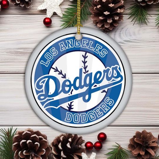 Dodgers Champions 2025 Ornament, Baseball Ornament, Dodgers  Christmas Ornament, Champion Gift for Ornaments Decor