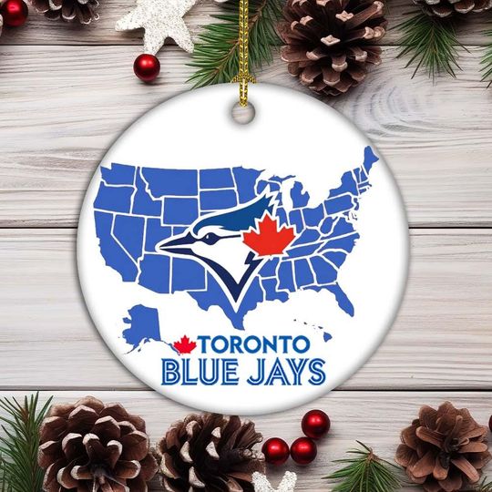 Discover Blue Jays Ornament, Baseball Ornament, Blue Jays Christmas Ornament, Champion Gift for Ornaments Decor