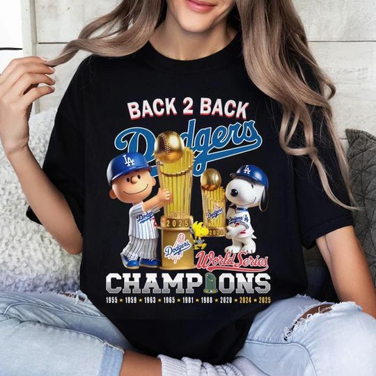 Discover Los Angeles Back 2 Back Champions T Shirt