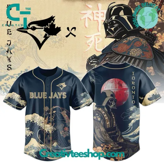 Discover Toronto Blue Jay x Lord Vader Japan Edition 2025 Baseball Jersey