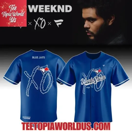 Discover Toronto Blue Jay x The Weeknd1 Jersey