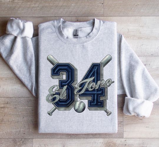 Discover FRD Valenzuela 'El Toro' Memorial Sweatshirt - Baseball 34 Shirt