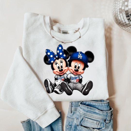 Discover M&M Dodgers Crewneck Sweatshirt