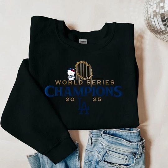 Discover Baseball World Series 2025 Crewneck Sweatshirt