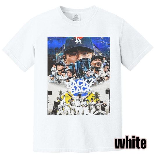 Discover Shohei Ohtani Yamamoto Dodgers Champions Back to Back World Series Vintage T-Shirt