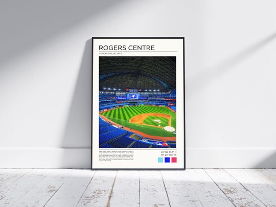 Discover Toronto Blue Jays 2025 World Series Rogers Centre Poster