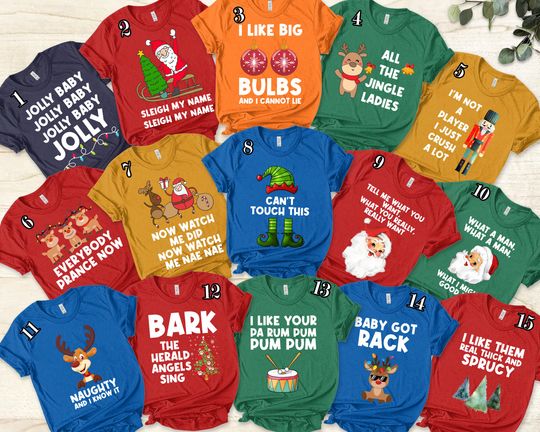 Family Group Christmas Shirt, Matching Christmas outfits Shirts, Funny Christmas Party Tees, Matching Family Christmas Shirts, Funny Tops