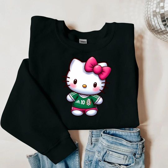 Hello Kitty Mexico Soccer Crewneck