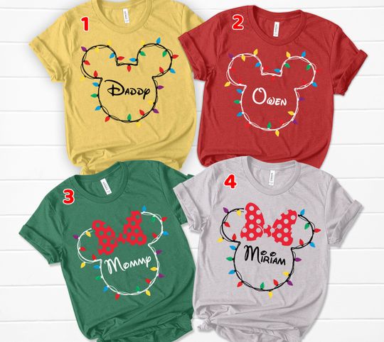 Discover Disney Christmas Family shirts, Christmas matching shirts, Disney Christmas Trip 2025,Family Christmas tees, Disney Christmas Shirts Gifts