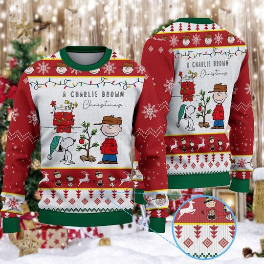 Discover Cute Dog Christmas Ugly Sweater, Retro Christmas Sweater, Christmas Movie Shirt, Xmas Party Wear