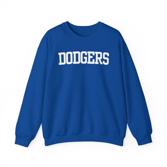 Discover LA Dodgers Crewneck Sweatshirt - Baseball Fan Apparel, Sports Team Sweatshirt, Los Angeles Gift