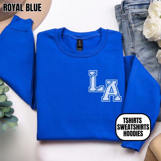 Discover Los Angeles Baseball Unisex Apparel, Mens & Womens T-shirts Crewneck Sweatshirts