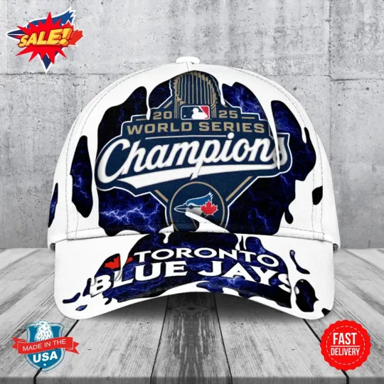 Discover Toronto Blue Jay World Series 2025 Classic Cap