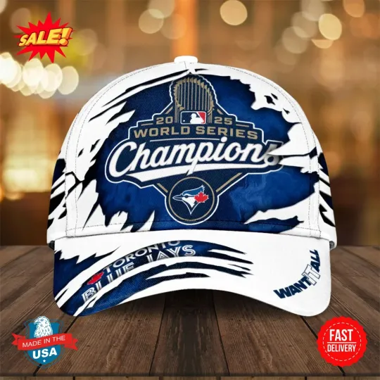 Discover Toronto Blue Jay World Series 2025 Classic Cap