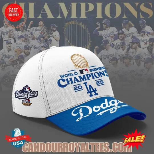 Discover World Series Champions 2025 Los Angeles Dodger Cap