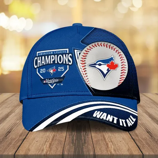 Discover Blue Jays 2025 American League Champions Classic Cap