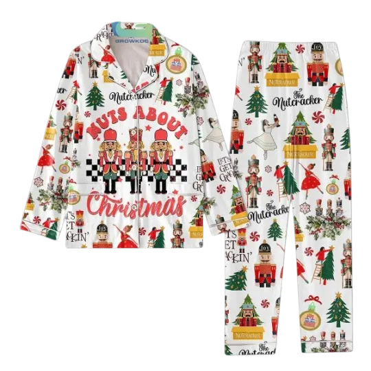 The Nutcracker Nuts About Christmas Pajama Set for Adults