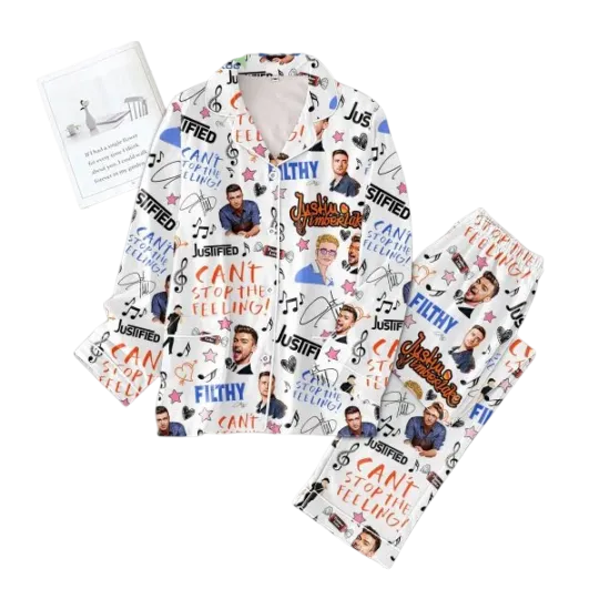 Discover Justin Timberlake Filthy Pajama Set for Adults