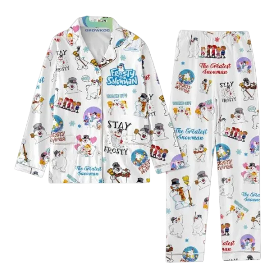 Discover Stay Frosty The Greatest Snowman Pajamas Set