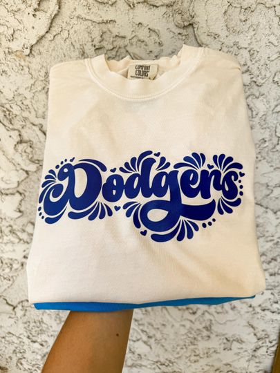 Discover Dodgers Talavera T-Shirt: Comfort Colors Los Angeles Baseball Tee