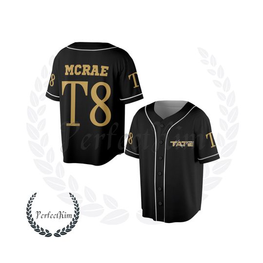 Discover Tate Mcrae Baseball Jersey, T8 Mcrae Jersey, Tate Mcrae Tshirt, T8 Shirt