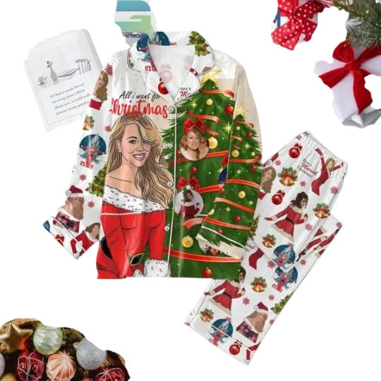 Discover Mariah Carey Have A Mariah Christmas Pajamas Set