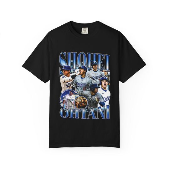 Discover Fan Inspired Shohei Ohtani Unisex Garment-Dyed T-shirt | Baseball Fan Apparel