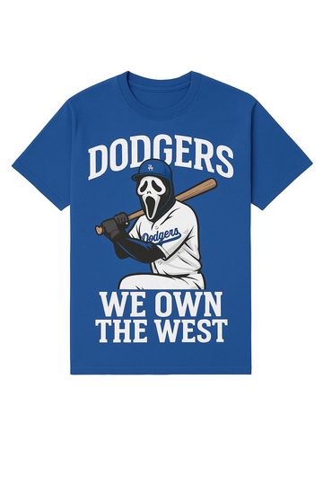 Dodgers We Own The West, World Series 2025 Schedule T-Shirt