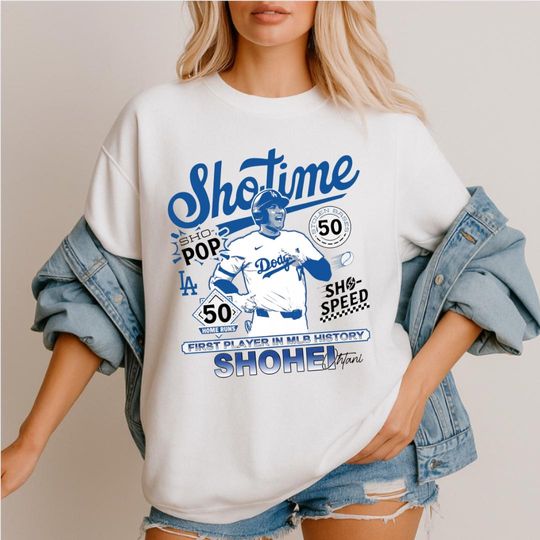 Discover Comfort Colors Shohei Ohtani Dodgers Baseball T-Shirt, Game Day Shirts, Football Fan Gifts
