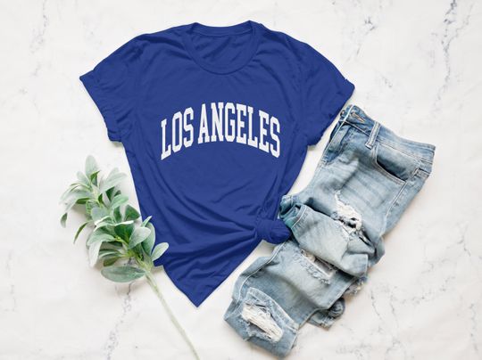 Discover Los Angeles T-shirt, Los Angeles Shirt, Baseball, Sports T-shirt