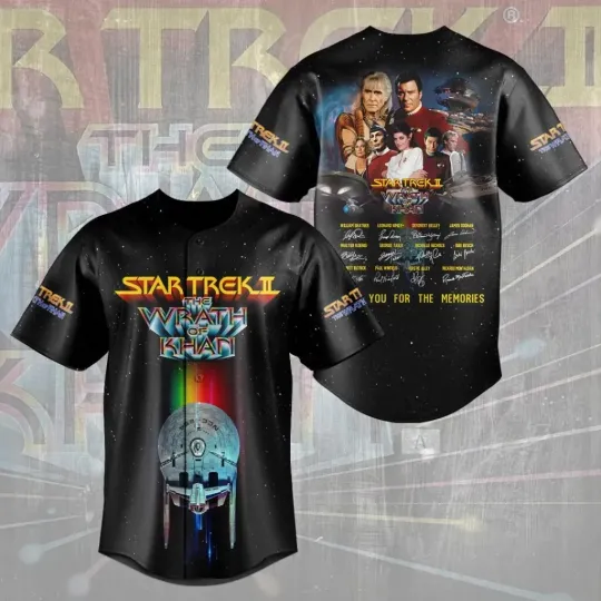 Discover startrekk2020: The Wrath of Khan Baseball Jersey