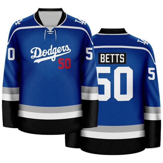 Discover Los Angeles Dodgers Hockey Jersey, Sportswear