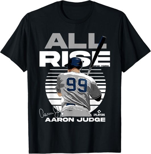 Discover Aaron Judge All Rise Baj New York MLBPA T-Shirt