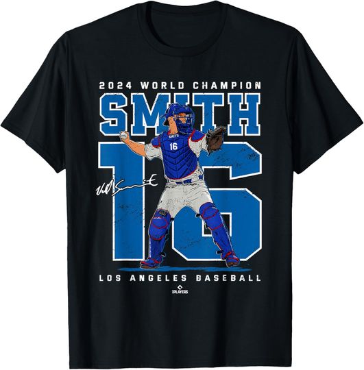 Player Number 2024 World Champion Will Smith Los Angeles T-Shirt
