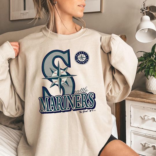 Discover Seattle Baseball Sweatshirt, Vintage Sports Fan Crewneck, Retro Unisex Baseball Gift