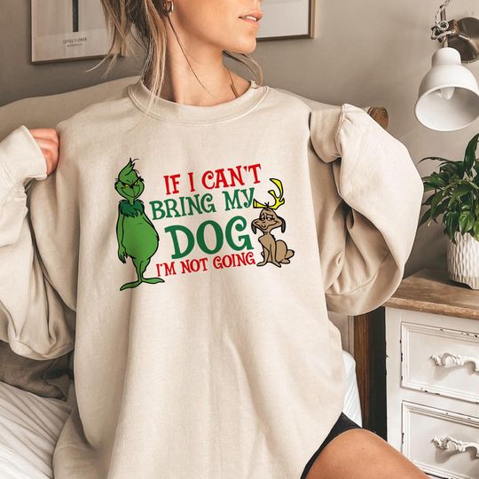 Discover funny character Dog Christmas Sweatshirt, Funny Dog Lover Tee