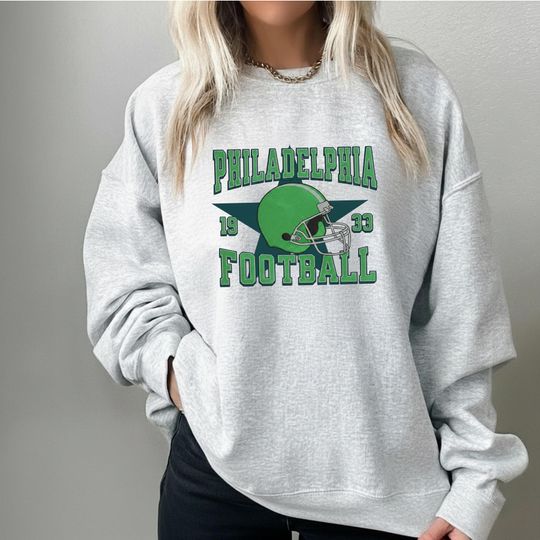 Discover Philadelphia Football Embroidered Sweatshirt, The Birds Game Day Sweatshirt, Sundays Are For The Birds Football Season Gift For Fans