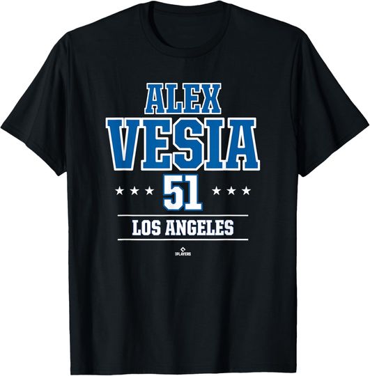 Discover Baseball Star Alex Vesia Los Angeles MLBPA T-Shirt