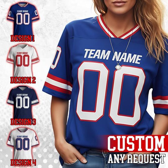 Discover Personalized New York Football Famous Team Uniform Jersey For Men Women And Kid, Football Us, Football Gameday Jersey 24925DN54