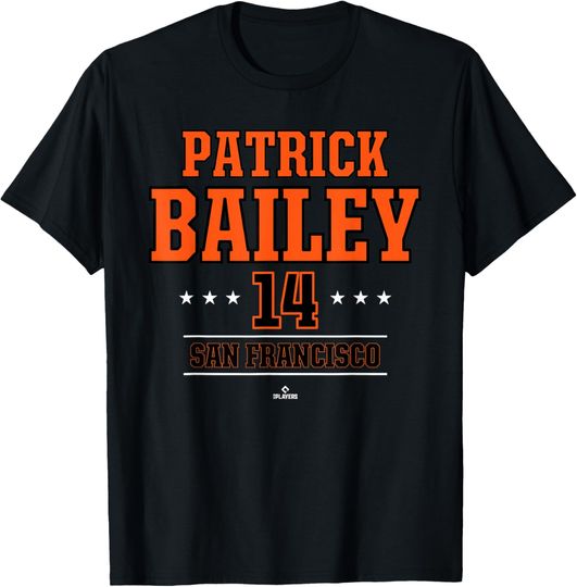 Discover Baseball Star Patrick Bailey San Francisco MLBPA T-Shirt