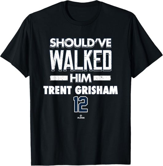 Discover Should've Walked Him Trent Grisham New York Baseball MLBPA T-Shirt
