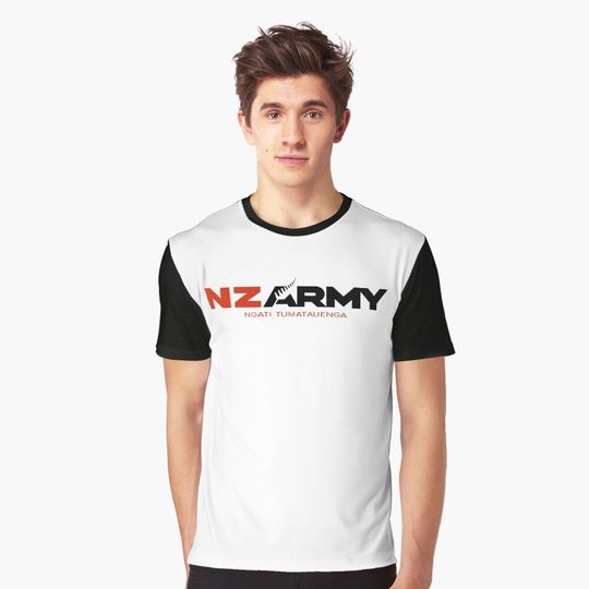 Discover NEW ZEALAND ARMY  Graphic T-Shirt