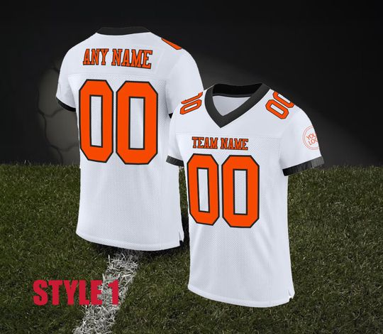 Discover Personalized Team Name & Number Football Jersey Shirt For Adult Kid,Custom Mesh Football Jersey Shirt,Game Day Commitment ,Game Day Outfit